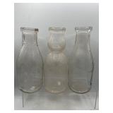 Vintage Milk bottles