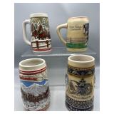 Vintage Anheuser Busch Steins