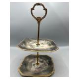Vintage Japan dragon ware tid bit tray