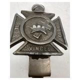 Vintage metal Vinceï¿½s hood ornament ??