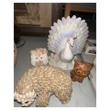 Ceramic Turkey Figure & more