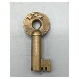T.R.R.A railroad key