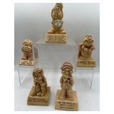 Vintage Paula Sillisculpt figures