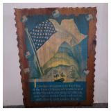 Wooden Art Plaque