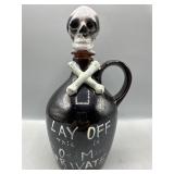 Skeleton poison bottlev