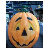 Vintage Halloween Blow mold Light up Pumpkin