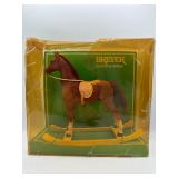 Flocked Breyer rocking horse 701