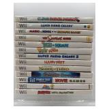 Wii video games with booklets
