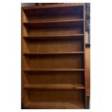 Antique floor shelf