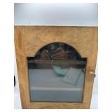 Wooden hanging shelf