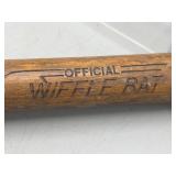 Vintage wooden wiffle bat