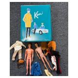 1962 Ken Barbie case & more