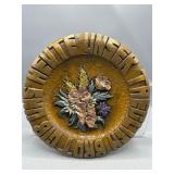 Vintage German wall plate