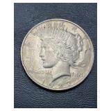 1927 U.S. silver Peace dollar