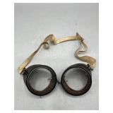 Vintage steampunk safety goggles
