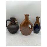 Rustic dark clay Jug & more