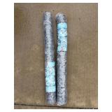 Two rolls of garden fencing
