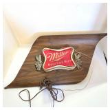 Vintage Miller Light Up Sign