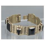 Mexican alpaca bracelet