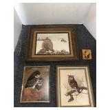 Vintage owl pictures