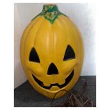 Vintage Blow Mold Halloween Jack o lantern