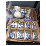 Old Willow ironstone England dishes