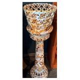 Vintage Spain planter on pedestal
