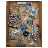 Vintage car emblems and more