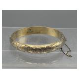 Sterling silver bangle bracelet