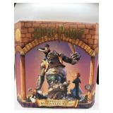 LE Harry Potter battling the Mountain troll statue