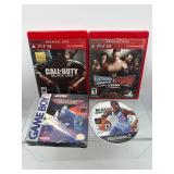 PS3 PS2 & game boy video games