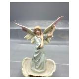 Vintage  holy water font