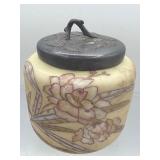Antique Mt Washington crown Milano jar