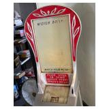 Art Deco floor scale