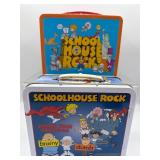 Schoolhouse Rock lunchboxes and thermos