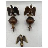 Vintage Eagle Finials