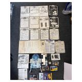 Vintage Star Wars instruction sheets and more
