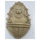 Wall fountain planter