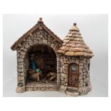 Windstone Editions wizards retreat candle lamp