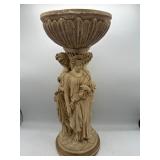Vintage Marwal three graces planter statue