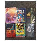 Marvel and DC comic books