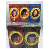 Vintage Lord of the rings glass goblets