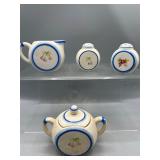 Vintage Japanese creamer & sugar set