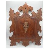 Antique Eastlake Victorian wall pocket