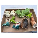 Vintage Frog S &P shakers