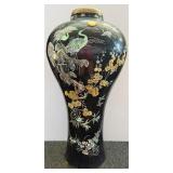 Large 26' mother of pearl Asian floor vase