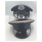 Vintage US post office letter carrier hats