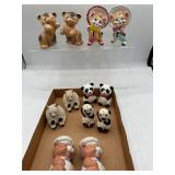 Vintage anthropomorphic bear S& P & more