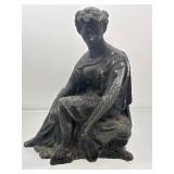 Antique cast metal digital sculpture