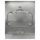 glass pedestal cake stand